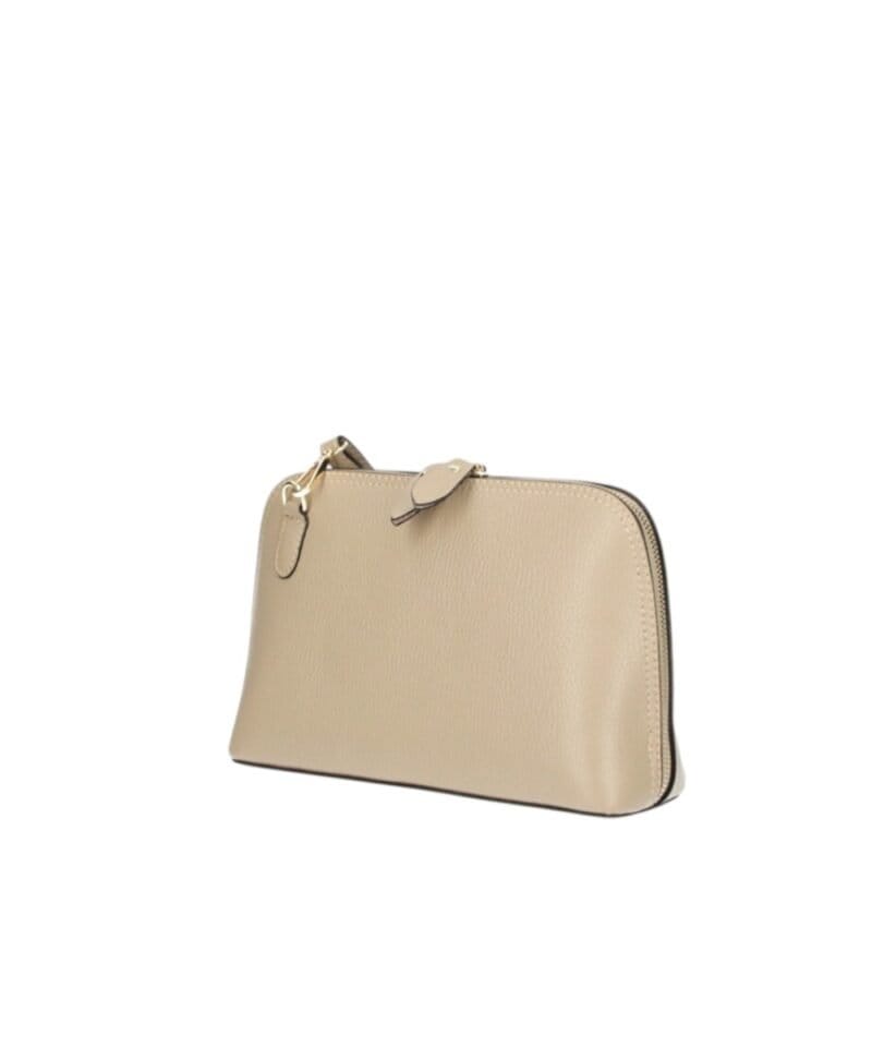 Leren Schoudertas Rosemary taupe stevige crossbody tassen dames leder leer tasjes kopen italiaans kopen bestellen-Photoroom