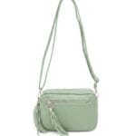 Leren-Schoudertas-Stina double Tassle-mint trendy--tas-met-2 kwastjes-leder-fashion-tas-kopen-bestellen-