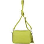 Leren-Schoudertas-Stina double Tassle-moss trendy--tas-met-2 kwastjes-leder-fashion-tas-kopen-bestellen-achter