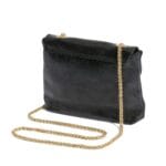 Leren-Schoudertasje-Very-Metallic-zwart-zwarte-kleine-trendy-vel-gekleurde-tassen-gouden-kettinghegsel-giuliano-bags-kopen-bestellen achterkant