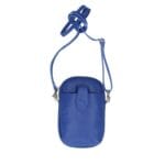 Leren Telefoontasje Giorga kobalt blauw blauwe kleine schoudertassen crossbodytas dames tasjes kopen bestellen