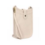Leren Telefoontasje Peyton beige schoudertasjes telefoontasjes crossbody tasjes leer leder kopen bestellen 1 zij