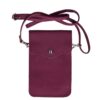 Leren-Telefoontasje-Simply-Basic wijnrood bordeaux-bags-tassen-telefoon-tasjes-schoudertasje-handige-tas-kopen-bestellen-lederen-phonebag-lang-2-vakken-leer-tasjes