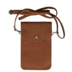 Leren-Telefoontasje-Simply-Basic bruin bruine-bags-tassen-telefoon-tasjes-schoudertasje-handige-tas-kopen-bestellen-lederen-phonebag-lang-2-vakken-leer-tasjes