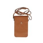 Leren-Telefoontasje-Simply-Basic cognac bruine-bags-tassen-telefoon-tasjes-schoudertasje-handige-tas-kopen-bestellen-lederen-phonebag-lang-2-vakken-leer-tasjes