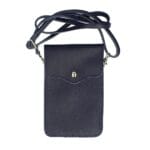 Leren-Telefoontasje-Simply-Basic- d blauw blauwe navy tassen-telefoon-tasjes-schoudertasje-handige-tas-kopen-bestellen-lederen-phonebag-lang-2-vakken-leer