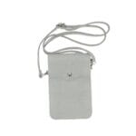Leren-Telefoontasje-Simply-Basic-grijs grijze -tassen-telefoon-tasjes-schoudertasje-handige-tas-kopen-bestellen-lederen-phonebag-lang-2-vakken-leer