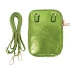Leren-Telefoontasje-You-Metallic-groen-groene-schoudertasjes-schoudertas-festival-tas-kopen-bestellen achter