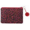 Make-up-Tasje-Leopard-Love-rood-rode-kleine-tasje-wollen-bolltjes-kleine-tasjes-bestellen-kopen (1)