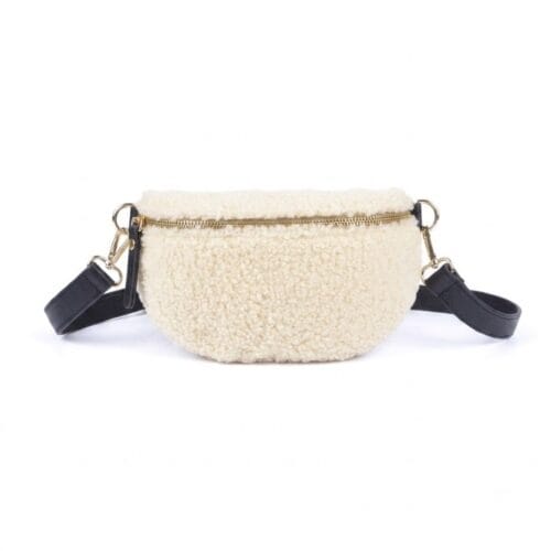 Off White Teddy Heuptas Faya-Teddy-witte-off-white-teddystof-schoudertas-rits-giuliano-tassen-online-kopen-bestellen-goedkope-lederen-crossbody-tassen