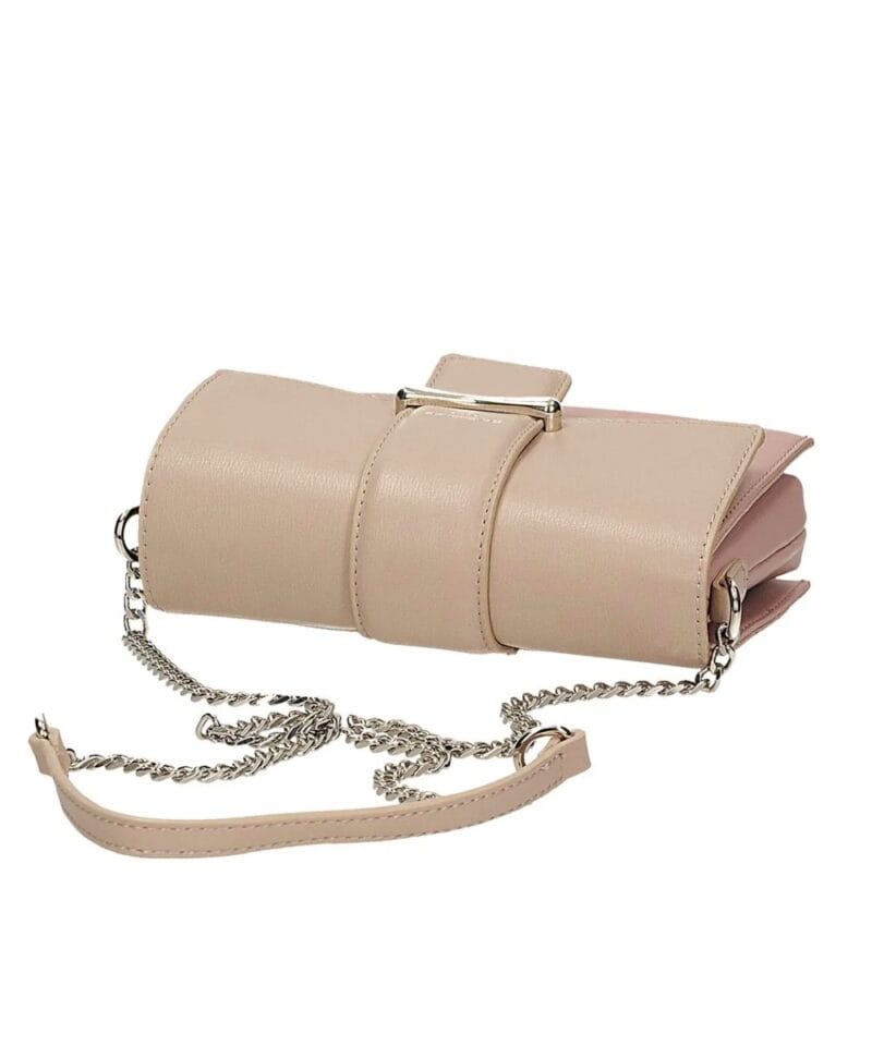 Oud Roze Schoudertas Missy Tas-david-jones-taupe-2-kleurige-dames-tassen-jack-and-jones-kunstleder-crossbody-zomer-itbags-bags-online-fashion boven