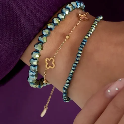 RVS-Armbanden-Klavertjes-goud-gouden-klaver-lucky-clover-waterbestendige-armbanden-armbandjes-dunne-bracelets-kopen-bestellen-detail
