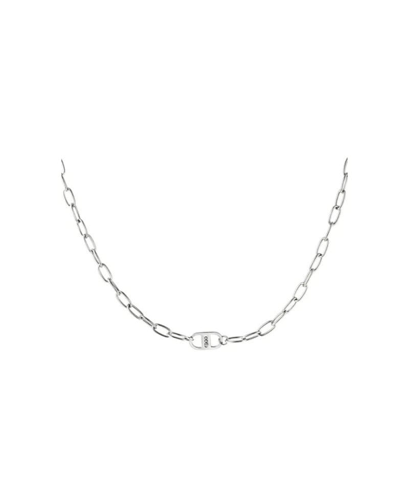 RVS-Schakelketting-good life-zilver-zilveren-dames-kettingen-geluk-bedel-strass-steentjes-sieraden-kopen-bestellen