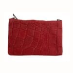 Rode Leren Clutch My Croco-rood-rode-dames-clutches-schoudertassen-leren-hengsel-kroko-print-leder-giuliano-kopen-