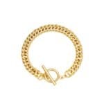 Schakelarmband-Dublin-goud-gouden-brede-stoere-dames-armbanden-trendy-yehwang-sieraden-kopen-Photoroom