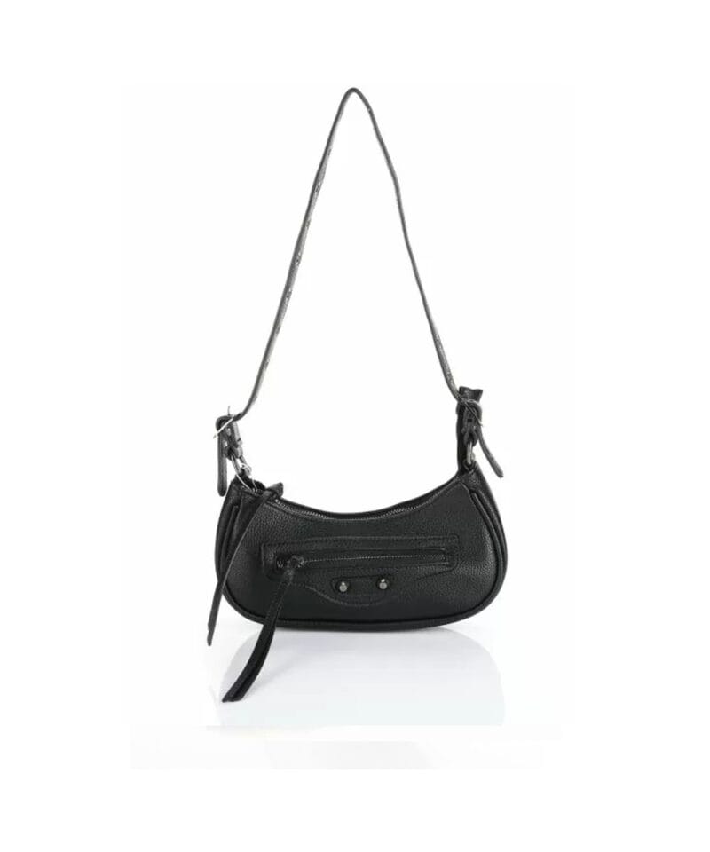 Schoudertas Astrid zwart zwarte schoudertasen festival tasjes fashion bags kopen bestellen