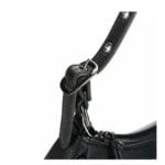 Schoudertas Astrid zwart zwarte schoudertasen festival tasjes fashion bags kopen bestellen detail