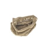 Suede Schoudertas Gouden Studs taupe trendy suede hobo tas grote gouden studs kopen bestellen zij open