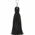 Suède Sleutelhanger Kwastjes-zwart-zwarte-tassen-sleutel-hangers-leer-dames-tassen-accessoires-online-bestellen