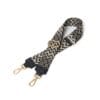 Tassenhengsel-Chevron- zwart zwarte chevron gestreepte -leer-leren-tassenhengsels-losse-hengsels-kopen-bestellen-bagstraps-giuliano