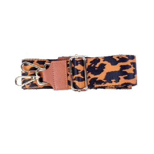 Tassenhengsel Leopard Love-bruin-leer-leren-tassenhengsels-losse-hengsels-bagstraps-kopen-gekleurde-leopard-print-bestellen-bagstrap-kopen-