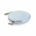 Witte Leren Ronde Portemonnee Zilver Rand-wit-zilver-zilveren-metallic-ronde-portemonneetjes-tas-hanger-giuliano-kopen-bestellen