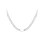 Zilveren-RVS-Ketting-platte-schakels-trendy-dames-kettingen-kopen-bestellen-yehwang