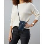 leren telefoontasje basic leer schoudertassen model