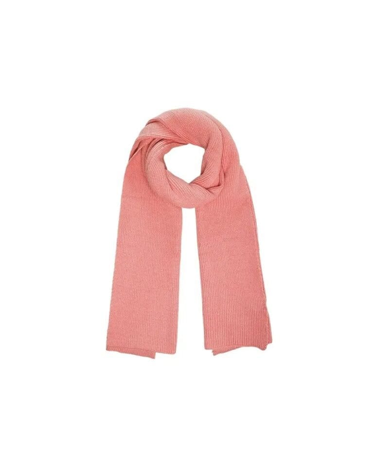 Basic Sjaal Uni Vibes roze Roze wintersjaals dikke warme sjaals acryl lang