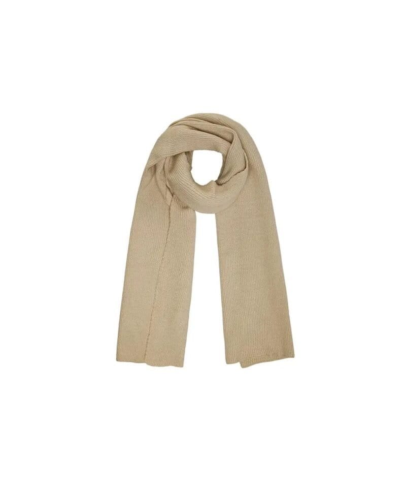 Basic Sjaal Uni VibesSjaal beige wintersjaals dikke warme sjaals acryl lang