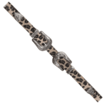 Beige Riem-Dubbele-Cowboy-Gesp-leopard lprint eren riemen-double-buckle-panter-dames-riemen-2-gespen-fashion-belts-kopen-bestellen