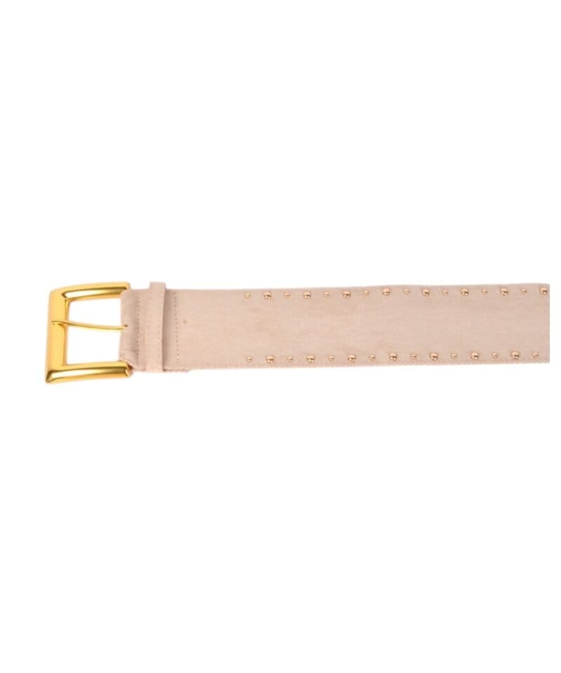 Beige-Suedine-Riem-Studs-brede-dames-riemen-gouden-studs-trendy-belts-kopen-bestellen-Photoroom