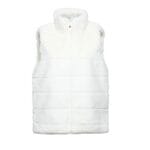 Body Warmer Faux Fur wit witte korte zachte warme bodywarmers vegan fur rits vesten winter musthaves1