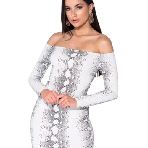 Bodycon-Jurk-Snake-wit-slangenprint-jurk-straploss-snake-print-bandeau-dames-jurken-kopen-festival-Photoroom