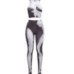 Broek & Top Merre festival kleding set lange stretch broek bijpassende top met print dames kleding trendy fashion kopen bestellen -Photoroom 2