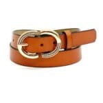 Cognac Leren Riem Gouden Sier Gesp -Gouden-Ovale-Gesp-leder-unieke-trendy-mooie-riemen-ceinturen-kopen-bestellen2