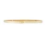 Gouden Leren Riem Gouden Draaislot trendy verstelbare dunne leer dames riemen elegante riemen ceinturen