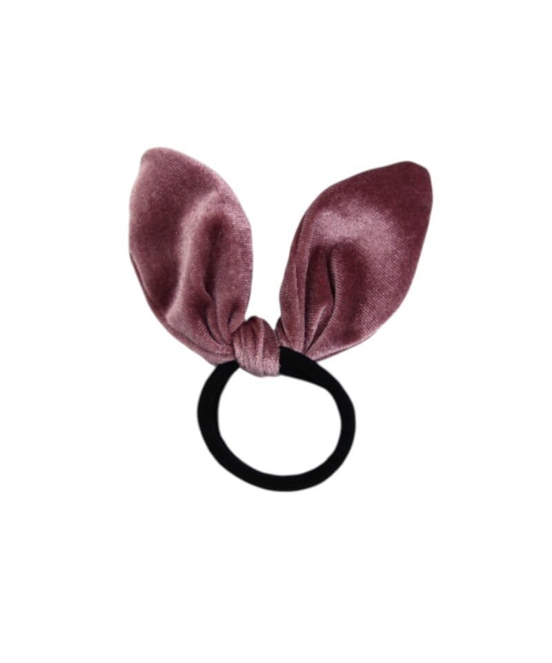 Haar-elastiek-Sweet-Bow-oud roze-pink-velourse-velvet-haarelastiek-haarband-konijnen-oortjes-musthave-fashion-haar-accessoires-haarbanden-Photoroom