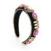 Haarband-DIadeem-Queen-Stones-zwarte-haarbanden-dames-haarbanden-haarband-diademen-gekleurde-stenen-juwelen-strass-stenen-glanstenen-party-kopen-bestellen-