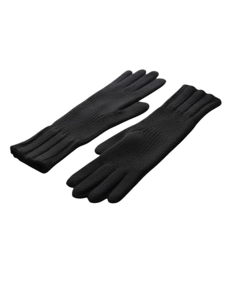 Handschoenen warm winter zwart zwarte wollen warme hanschoen winterasccessoires kopen bestellen-Photoroom