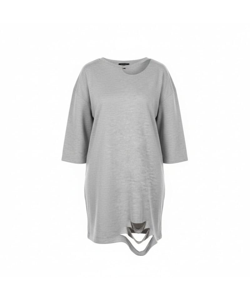Jurk-Sammy-Grijs-grijze-half-lange-jurken-sweaterdress-dames-kleding-musthaves-online-kopen