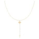 Ketting-The-Look-goud-gouden-ketting-met-oog-en-kruis-bedel-dames-fashion-sieraden-kopen-bestellen-detail-Photoroom