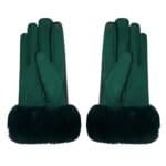 Leren Handschoenen Faux Fur-groen-groene-gloves-handschoen-dames-bont-kopen-bestellen-winter-accessoires-achterkant-Photoroom