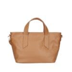 Leren Handtas Raquel cognac trendy zacht leren damses handtassen lang hengsel italiaans leder chique kopen