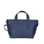 Leren Handtas Raquel jeansblauw blauwe trendy zacht leren damses handtassen lang hengsel italiaans leder chique kopen