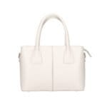 Leren Handtas Sydney beige stevige leer handtassen schoudertassen dames kopen bestellen