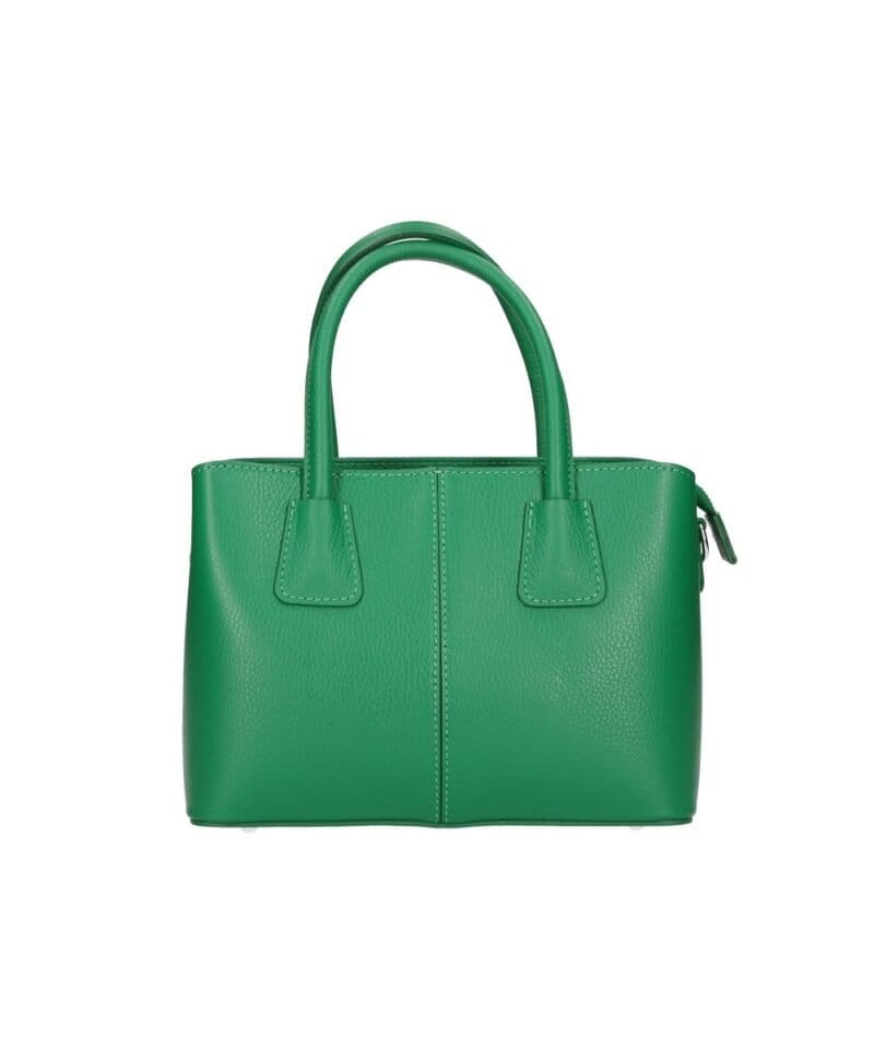 Leren Handtas Sydney groen groene stevige leer handtassen schoudertassen dames kopen bestellen