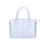 Leren Handtas Sydney licht blauw blauwe stevige leer handtassen schoudertassen dames kopen bestellen