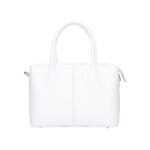 Leren Handtas Sydney wit witte stevige leer handtassen schoudertassen dames kopen bestellen