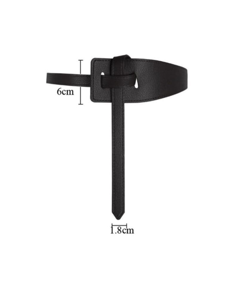 Leren Taille Riem Chique Leren-Taille-Riem-zwart-zwarte-trendy-Asymmetrische-dames-riemen-ceinturen-italiaans-leer-kopen-bestellen-maat